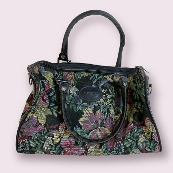 Vintage Hampshire Floral Handbag w/ Matching Wallet 2pc Set NWOT - Picture 1 of 6